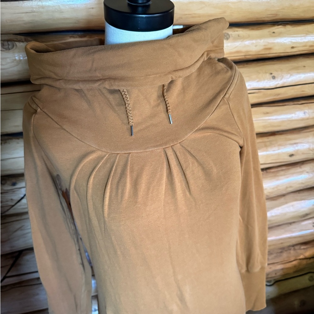 Mustard yellow long-sleeved tunic Maison Simons
